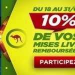 10 % de cashback sur Betclic du 18 au 31 janvier